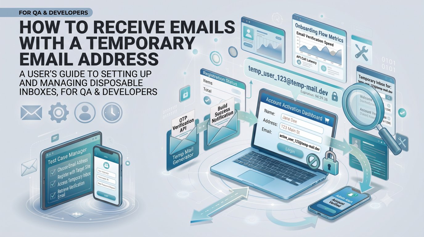 Guide to Receive Emails With a Temporary Email Address