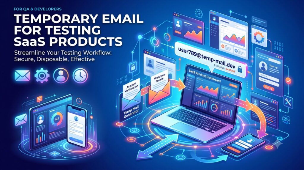 Temporary Email for Testing SaaS Products