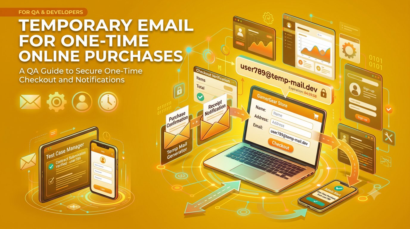 Temporary Email for One-Time Online Purchases