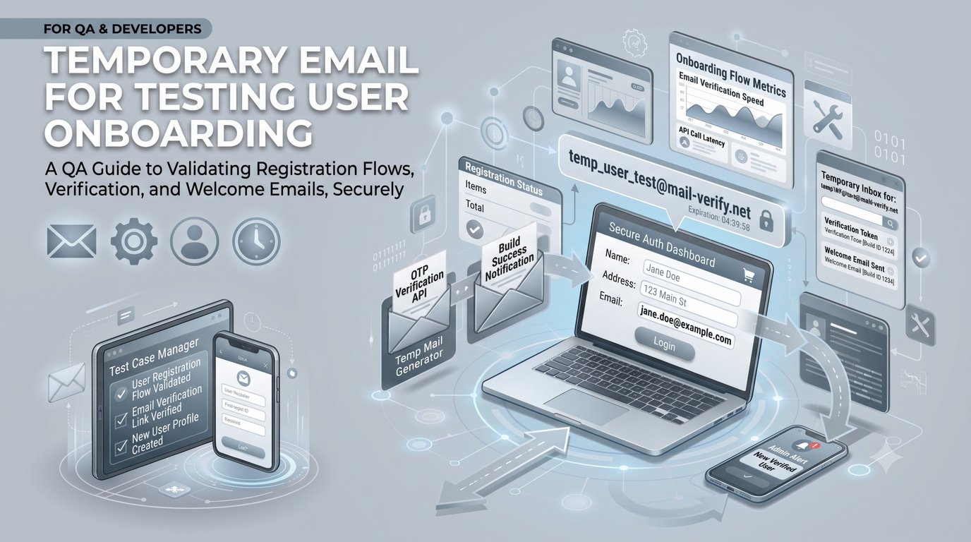 Temporary Email for Testing User Onboarding