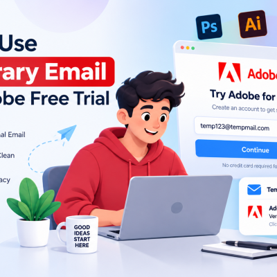 How to Use Temporary Email for an Adobe Free Trial